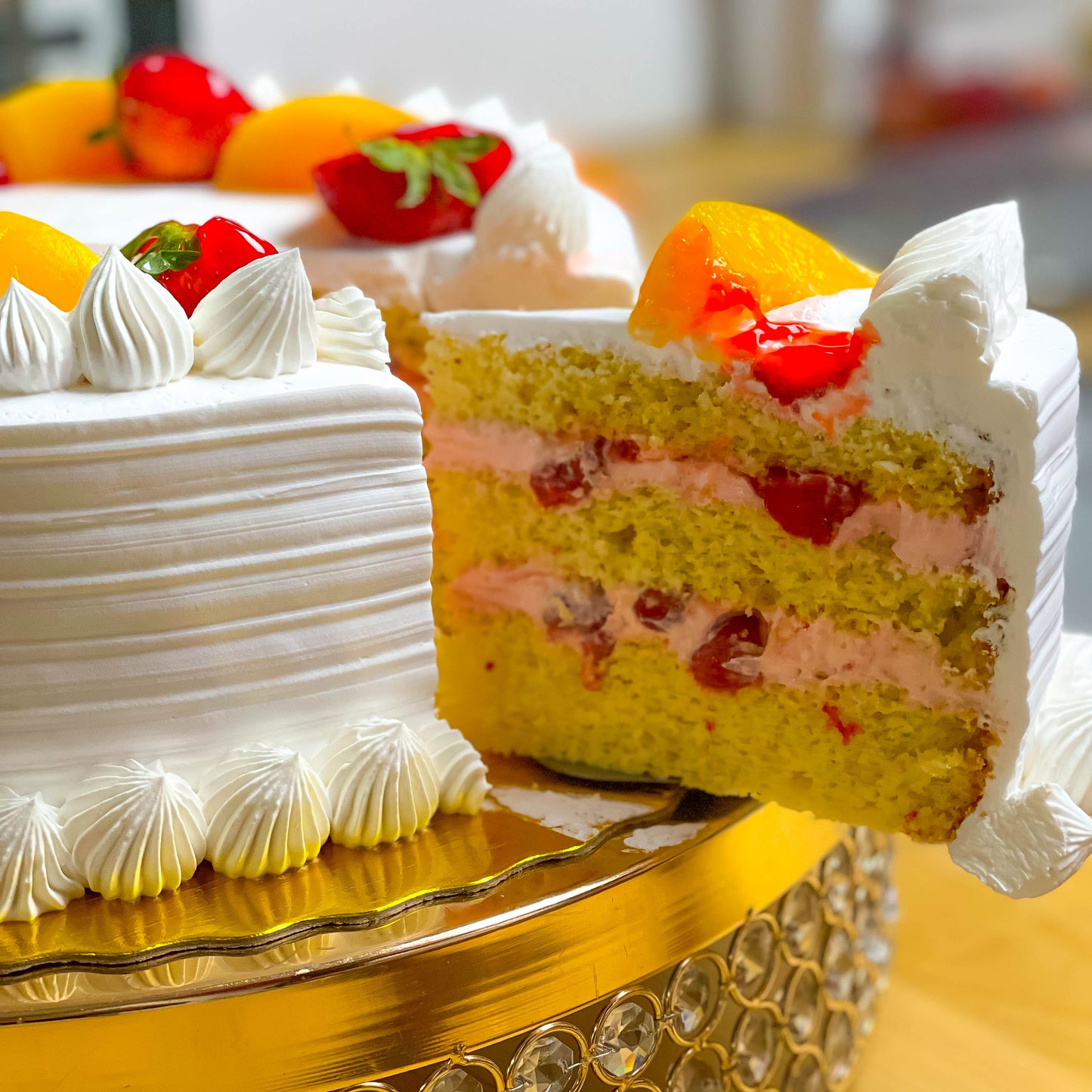 Strawberry Tres Leches Cake