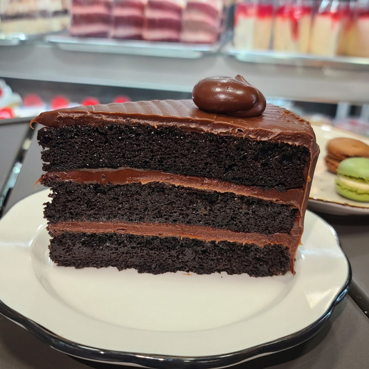 Layered chocolate cake